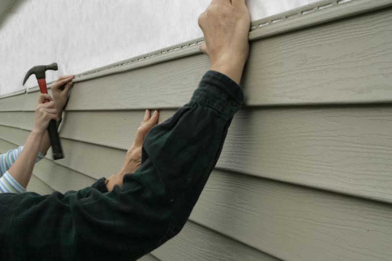 Close-up of Siding Panels